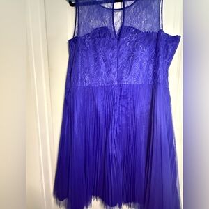 City Chic Royal Blue Lace Dress